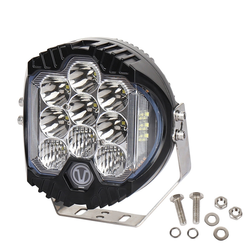 OVOVS Clear Lens 90W LED Off Road Driving Light For 4x4 Off-Road Vehicle