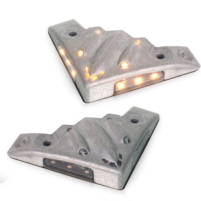 OVOVS Truck Tailgate Strobe Warning Lights Tail Lift Amber Flashing Warning Light