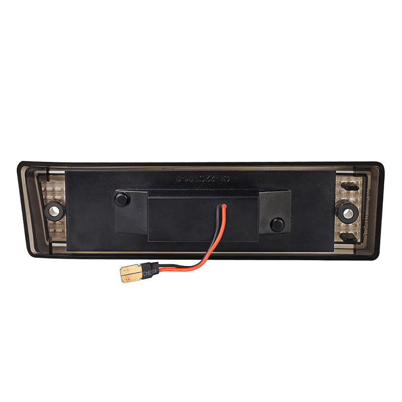 OVOVS Smoked Lens Fender Amber Side Marker Light For 1981-1991 Chevy C10/20/30 GMC C1500/2500 Suburban