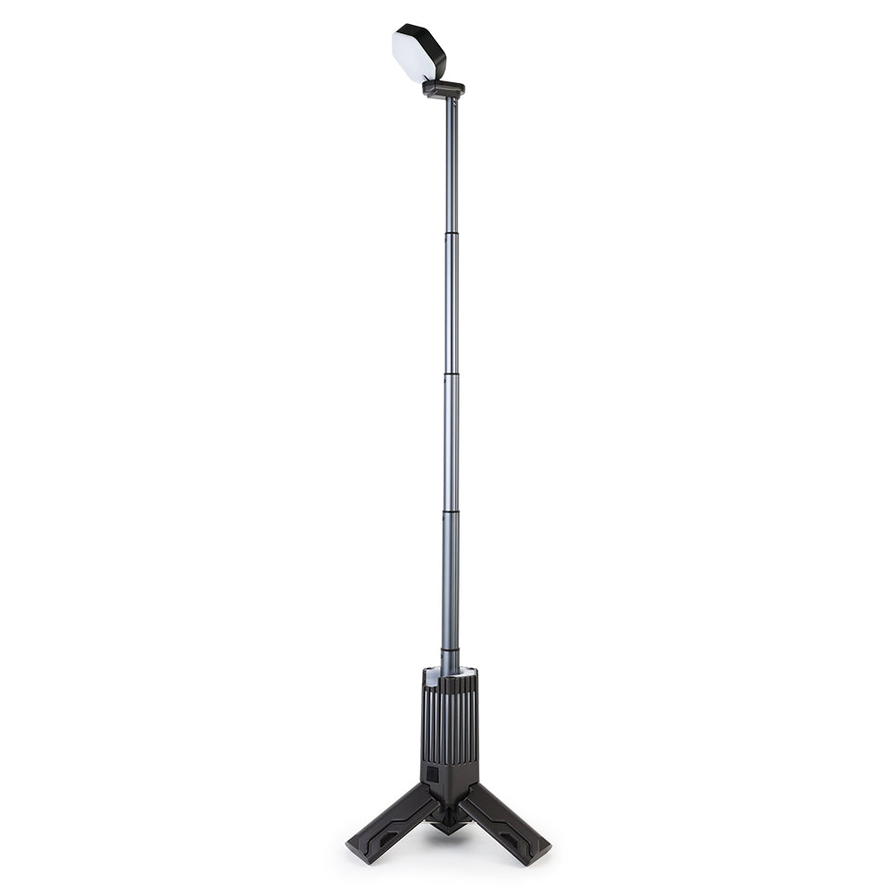 OVOVS Outdoor Telescopic Camping Lantern Dimmable Light with Stepless Color Temperature 180° Rotatable for Camping Hiking