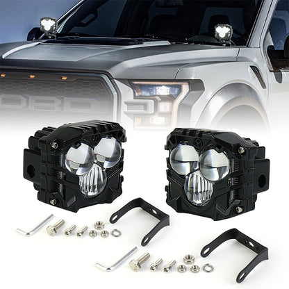 OVOVS 3 Inch LED Off Road Light Pods with Spot Beam