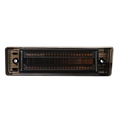 OVOVS Smoked Lens Fender Amber Side Marker Light For 1981-1991 Chevy C10/20/30 GMC C1500/2500 Suburban