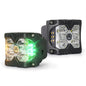 OVOVS 40W LED Work Light with Amber Solid & Strobe Side Lights