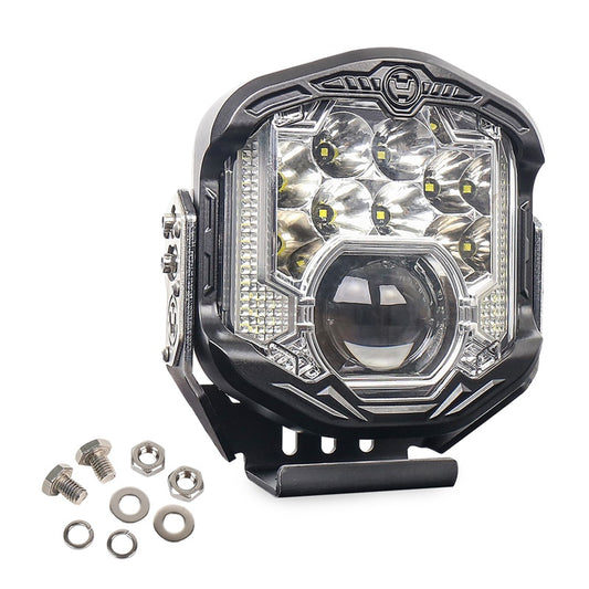 OVOVS 7 Inch LED Work Light With Laser Light