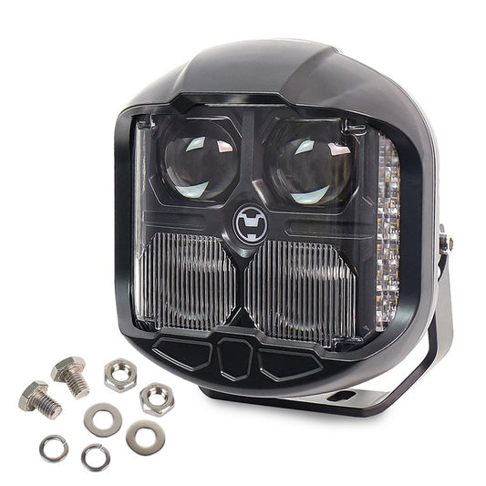 OVOVS 6 Inch LED Offroad Driving Light Combo Beam with Dual Side Shooter
