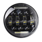 OVOVS 5.75 Inch LED Motorcycle Headlight White High Low Beam DRL For Harley Motorcycle