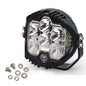 OVOVS Waterproof 5 Inch Led Work Light Pod With Amber Back Light DRL For Universal Vehicles Trucks