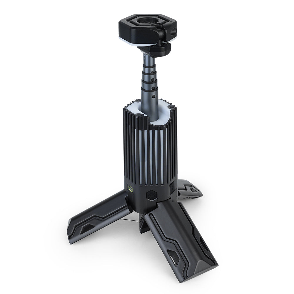 OVOVS Outdoor Telescopic Camping Lantern Dimmable Light with Stepless Color Temperature 180° Rotatable for Camping Hiking