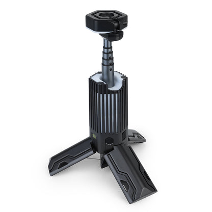 OVOVS Outdoor Telescopic Camping Lantern Dimmable Light with Stepless Color Temperature 180° Rotatable for Camping Hiking