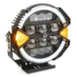OVOVS 9 Inch LED Off Road Light 13000LM 148W High Low Beam Halo DRL Waterproof for Jeep SUV UTV Pickup