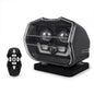 OVOVS 60W 360° Rotating Wireless Remote Search Light With Laser Light