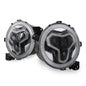 OVOVS 9 Inch Headlights with Integrated DRL Turn Signal Light for Jeep JL
