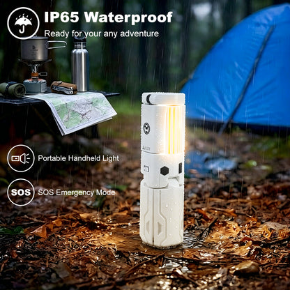 OVOVS Portable Telescopic Camping Light with Dimmable Tent Lamps Outdoor Work Lights for Hiking Camping Home Emergency