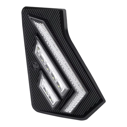 OVOVS Front Driving Light with White DRL Sequential Turn Signal Fog Daytime Running Light for 2024-2026 Toyota Tacoma Gen 4