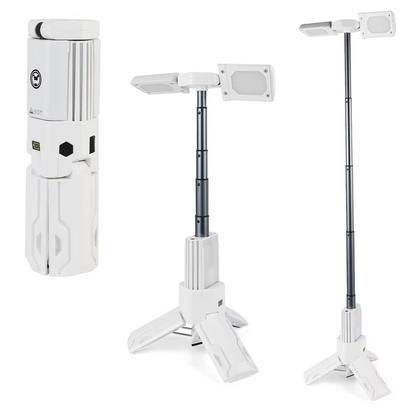 OVOVS Portable Telescopic Camping Light with Dimmable Tent Lamps Outdoor Work Lights for Hiking Camping Home Emergency