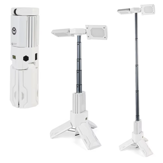 OVOVS Portable Telescopic Camping Light with Dimmable Tent Lamps Outdoor Work Lights for Hiking Camping Home Emergency