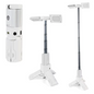 OVOVS Portable Telescopic Camping Light with Dimmable Tent Lamps Outdoor Work Lights for Hiking Camping Home Emergency