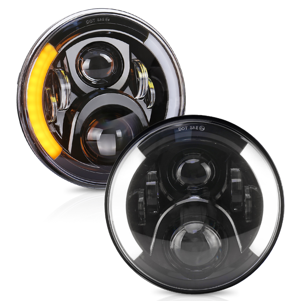 7 Inch LED Headlight  For Harley OL-1440R2M(图1)