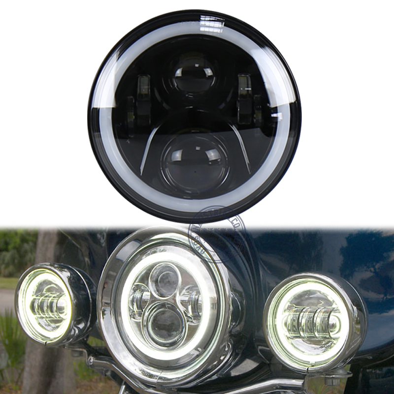 7 Inch LED Headlight  For Harley OL-1640R1RGBM(图3)