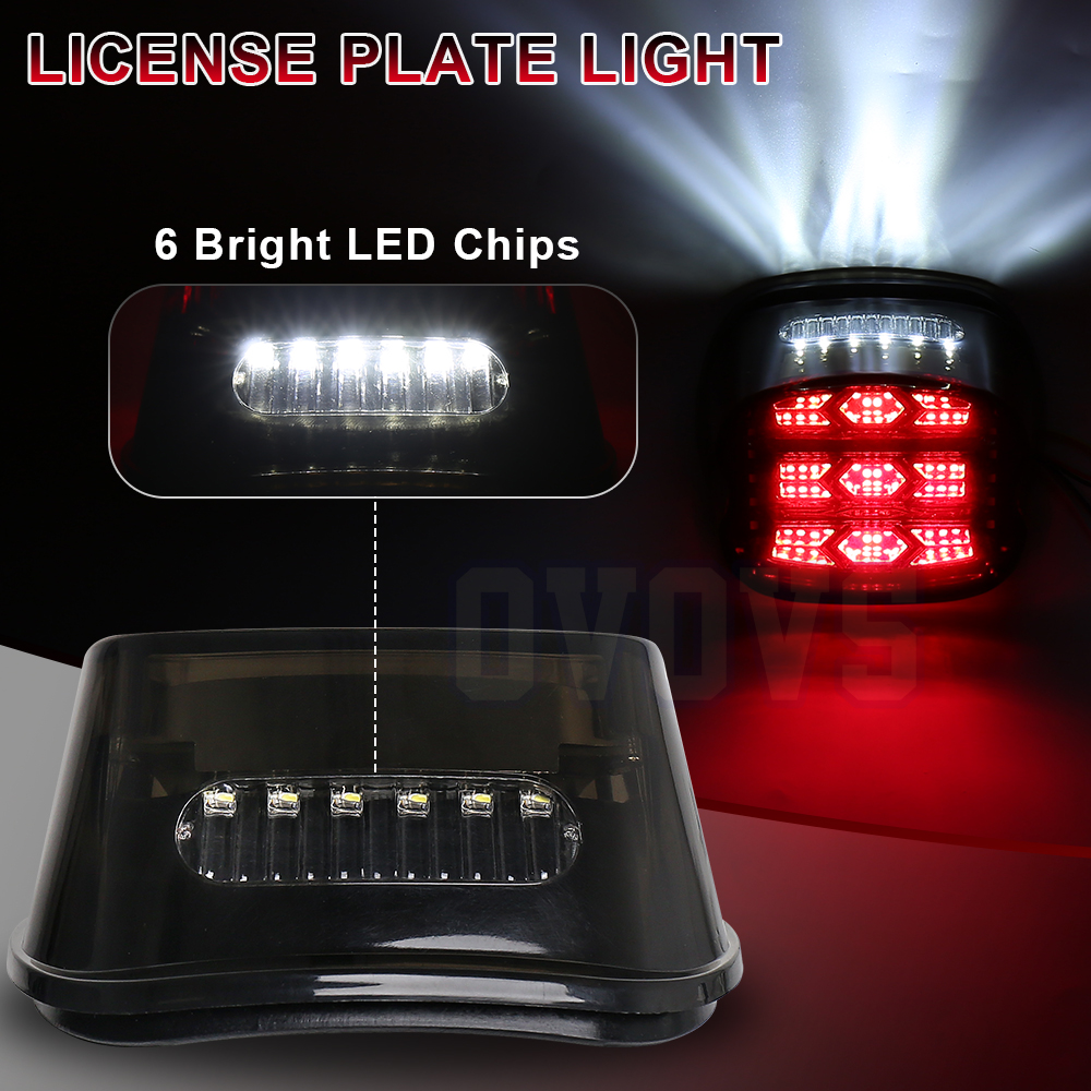 LED Tail Light with Turn Signal for Harley  OL-22HT01(图3)
