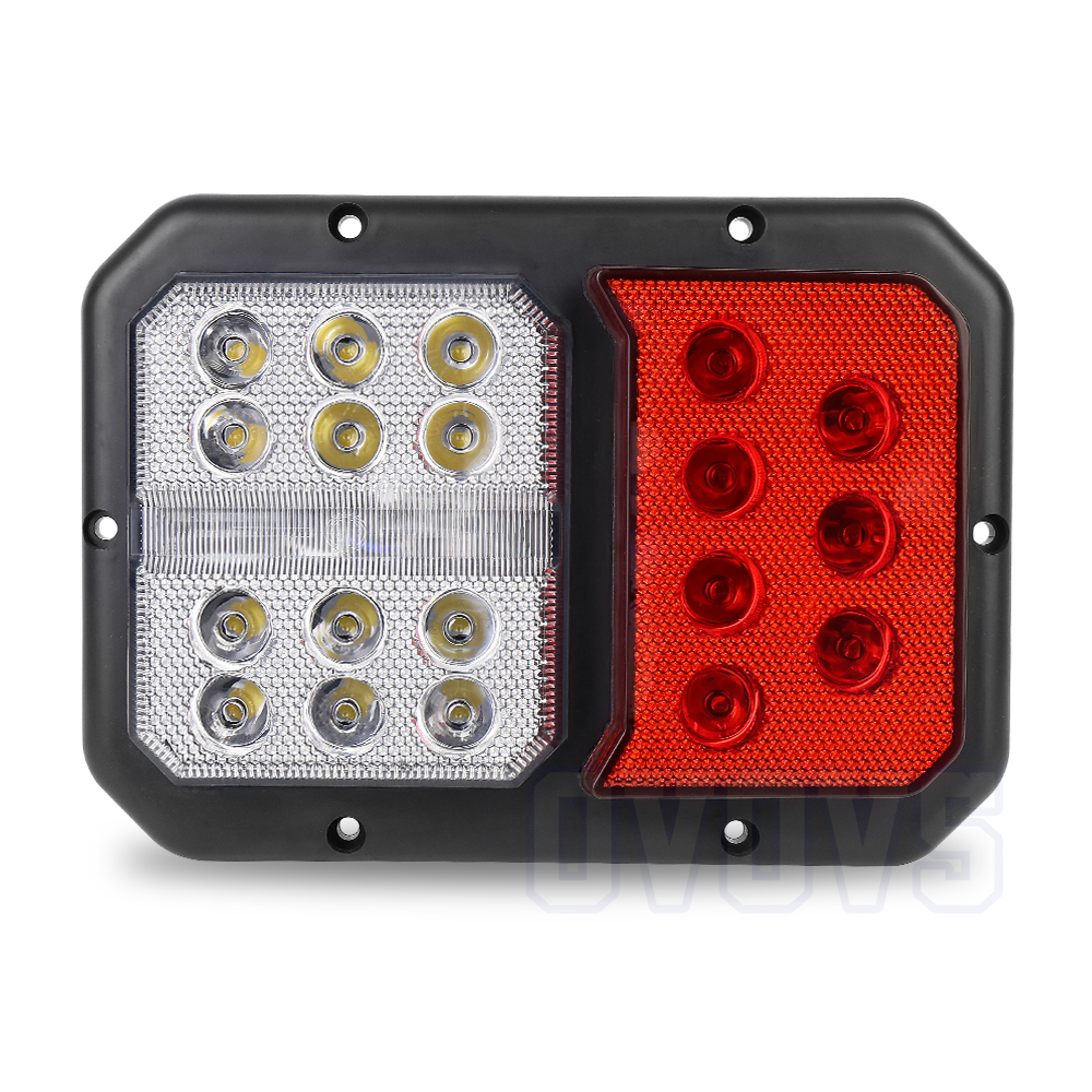 66 LEDs Double Led Trailer Tail Lights OL-23RVT02 (图1)