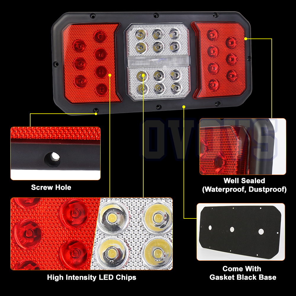     RV LED Light With  Brake Light, Turn Signal, Reverse Light(图4)