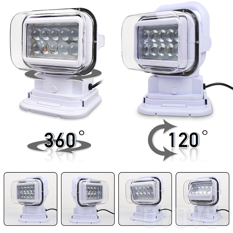 Remote Control Led Search Light with CLEAR COVER OL-SS50(图2)