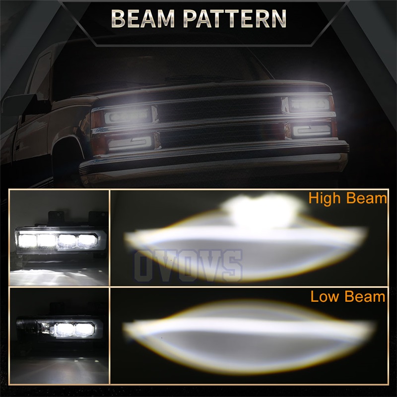  Chevy LED Headlights With Turn Signal    OL-21PH01+21PT01(图2)