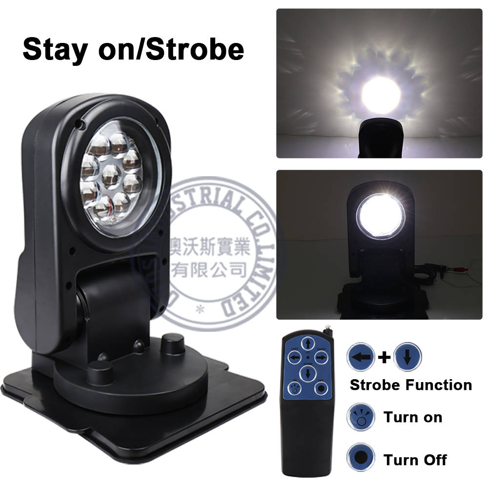 Remote Control Led Search Light with WHITE HALO OL-SS45H(图4)